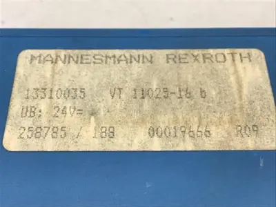 USED MANNESMANN REXROTH VT11025-16