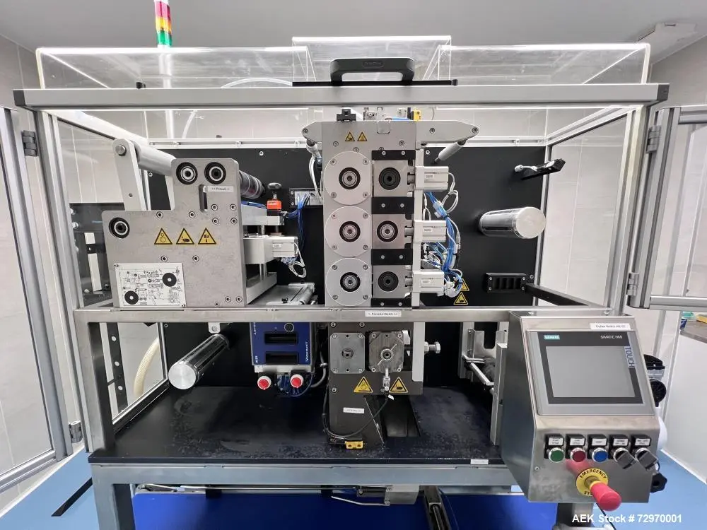Used V-Shapes Prima Vertical Form Fill Machine – Single-Dose Pouch, 30ml Max