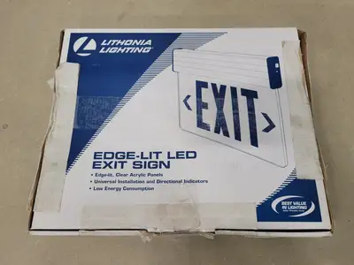 NEW LITHONIA LIGHTING EDG 1 R EL SD M6