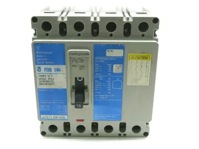 NEW WESTINGHOUSE FDB4070L CIRCUIT BREAKER 70AMP 600VAC SERIES C