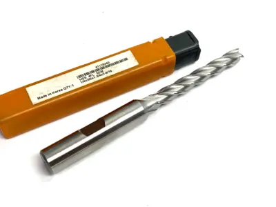 New | in-Stock MAVERICK INDUSTRIAL SALES SQUARE END MILL: 1/4" DIA, 1-3/4" LOC, 4 FLUTE, HIGH SPEED STEEL End Mills | Maverick Industrial Sales #1102410
