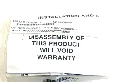 NEW ORTMAN RG003530020 CYLINDER GLAND KIT