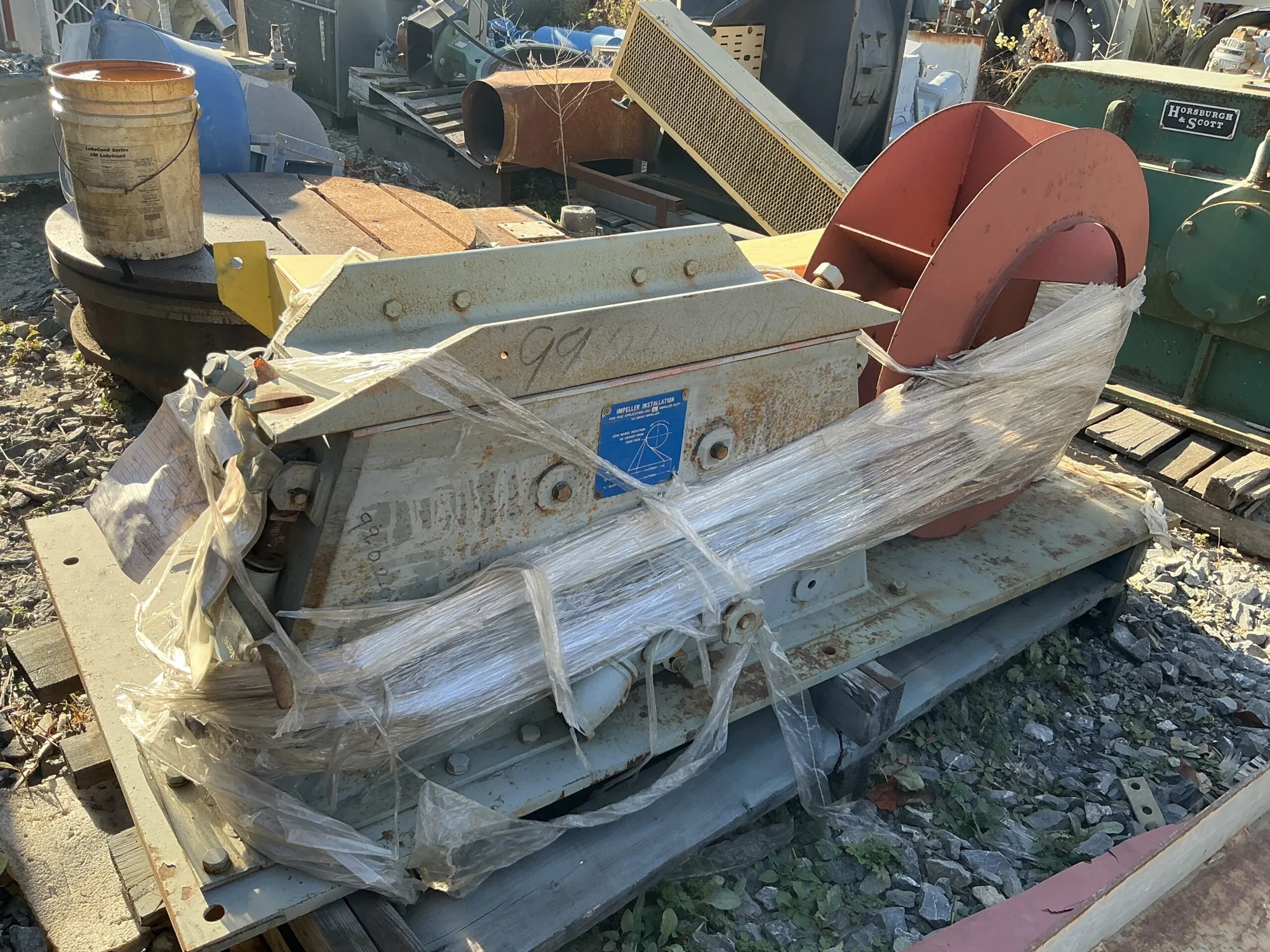 Pangborn Curvane Rotoblast Wheel Blast Cleaning Equipment