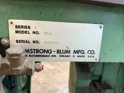 MARVEL SERIES 8 MARK I SAWS, BAND, VERTICAL | Turner's Machinery (6)