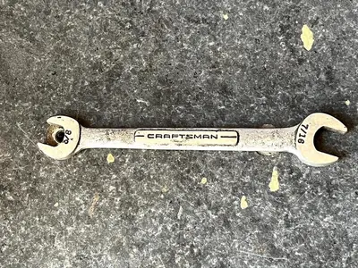 Vintage Craftsman 3/8 7/16  Wrench USA Excellent!