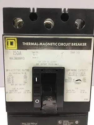 USED SQUARE D KAL361501021