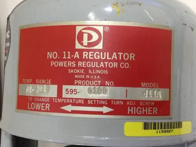 USED POWERS REGULATOR CO J11A