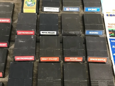 Collectible Video Games & More - Intellivoice Voice Synthesis Module / 52 - Mattel Intellivision Video Games - Manuals & Cards - see description for more info