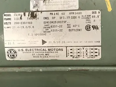 Used PEERLESS PUMP _UNKNOWN_ A.C. Motors | Surplus Asset Holdings #1204522
