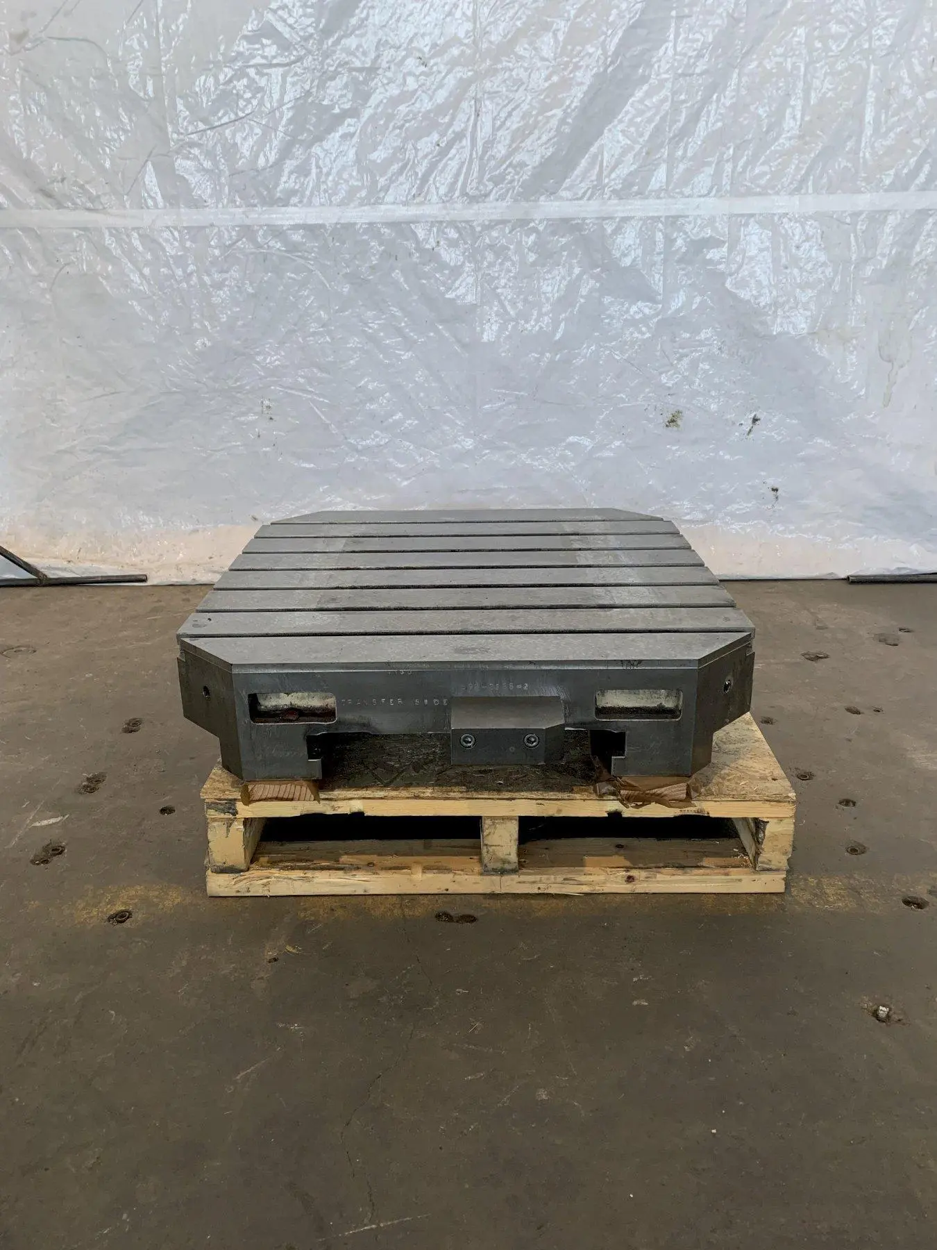 32" X 32" T SLOTTED TRANSFER TABLE. STOCK # 0846422
