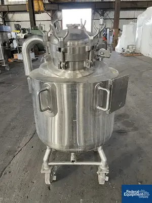 USED Northland 40 Gal Northland Stainless Reactor Body, 316 S/S, 100/100#