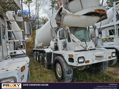 Used 2015 OSHKOSH S2146 Concrete Mixer Trucks Michigan US | Proxy Equipment #1380170