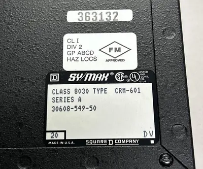 New | in-Stock SQUARE D 8030-CRM-601 Industrial Controls Ohio US | Surplus Asset Holdings #1247750