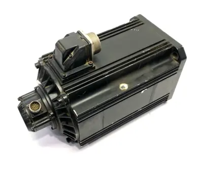 USED REXROTH INDRAMAT SYNCHRONOUS SERVO MOTOR, PERMANANT MAGNET