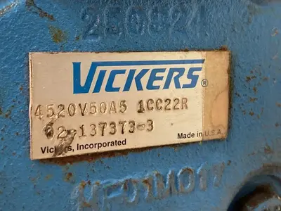 Used VICKERS 4520V50A5-1CC22R Hydraulic Pumps Ohio US | Surplus Asset Holdings #1226290