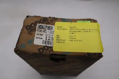 Dodge P2B-SCM-112 Pillow Block Bearing 1-3/4" Bore 2 Bolt Base - STOCK CC134