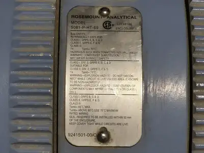 USED ROSEMOUNT 5081-P-HT-69