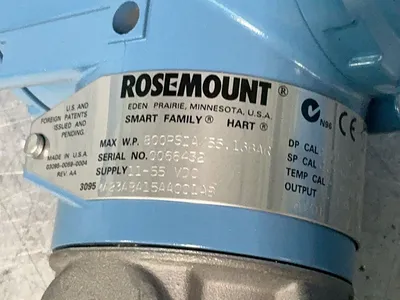 Used ROSEMOUNT 3095MA2CABA15AA001AB Pressure Transmitters Ohio US | HGR 24 #1263387