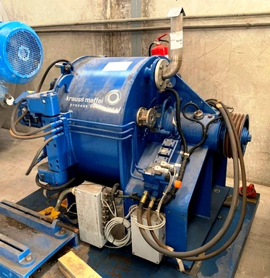 Krauss-Maffei HZ 63 Si peeler centrifuge, 316SS.
