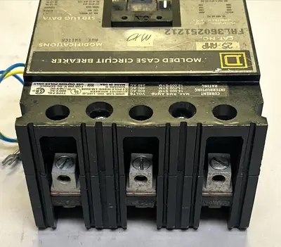 Used SQUARE D FAL360251212 Miscellaneous Equipment (Electrical & Power) | Surplus Asset Holdings #1204093