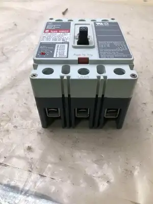 Westinghouse HMCP100R3C 100 A Circuit Breaker 600 Vac 3 Pole Molded Case