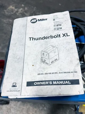Used MILLER THUNDERBOLT XL 225/150 AC/DC Arc Welders Pennsylvania US | ESCA Blast #867852