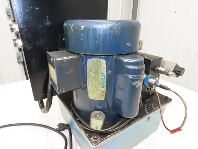 Vektek Vector Flo Hydraulic Manual Workholding Pump Power Pack 2.5gal 5000psi