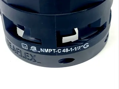 USED TEAFLEX NMPT-C48-1-1/2", NMPT-C 48-1-1/2", QO000-0002