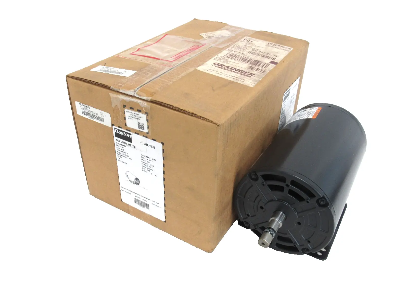 NEW DAYTON 31LH33B MOTOR 1.5HP 230/460V 1760RPM 31LH33