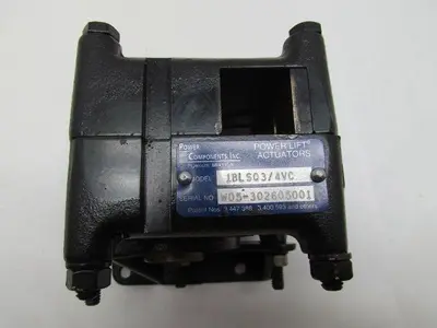 Power Components 1BLSQ3/4VC Lift Actuator Takes 3/4" Drive Shaft 1x1" Rack