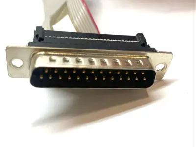Used Delvotec I/O Box Ribbon Cable For Wire Bonder Semiconductor Parts Michigan US | Maverick Industrial Sales #1395387