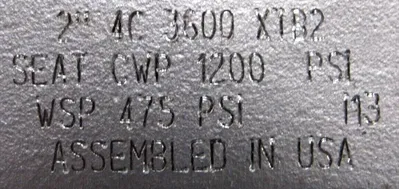 NEW JAMESBURY 3500-XTB2 2" BALL VALVE WELD SOCKET 3500XTB2