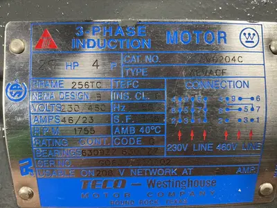 Used TECOWESTINGHOUSE _UNKNOWN_ Motors (misc) Ohio US | HGR 24 #1503774
