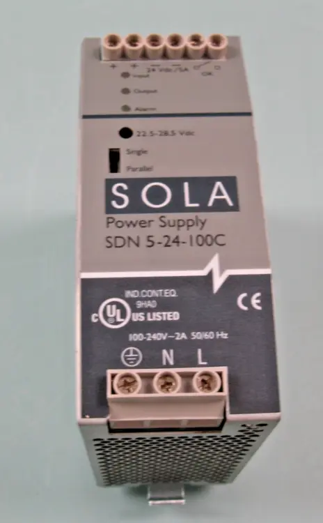 Used Sola SDN 5-24-100C Misc Electrical & Power Parts New Hampshire US | Bitter End Trading #1125476