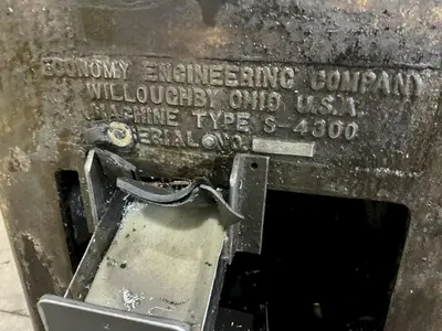 1" ECONOMY MODEL S-4300 LATHE-STYLE AUTOMATIC METAL SHAVING MACHINE: YOBRO #24561