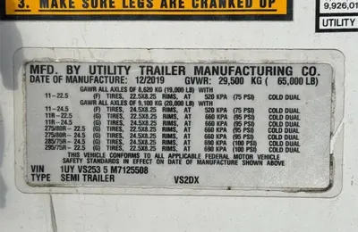 Used UTILITY 53 X 102 Box Trailers Illinois US | Mitsubishi HC Capital America #1362579