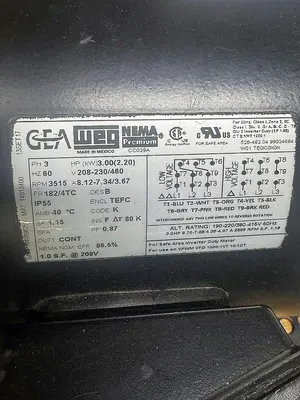 USED 2018 GEA HILGE HYGIA I-1/A-KHF0-H/AO115-OD/CO/2/2 111-QO/MSE