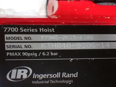 USED INGERSOLL RAND 7756E2K15K108