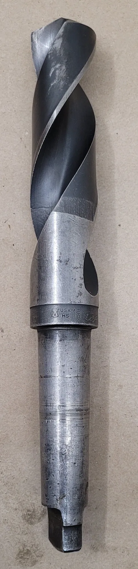 1-5/8” HSS Twist Drill – 12.5” OAL – 4MT Shank