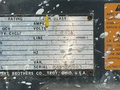 Used HOBART TR300HF Arc Welders Ohio US | HGR 24 #1498611