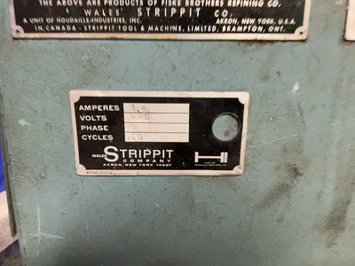 Used STRIPPIT SONIC 18/30 Single Station Punches Ohio US | HGR 24 #1343774