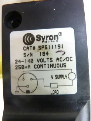USED SYRON SPS11191