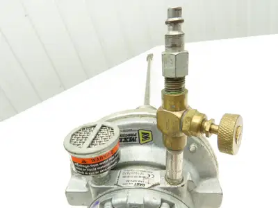 MXD Process Gast 2AM-NRV-90 Pneumatic Air Motor Drum Mixer 2" Bung Agitator 31"