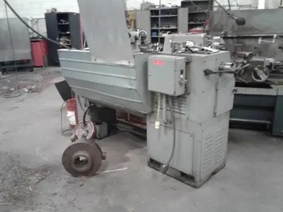 14" X 40" REPUBLIC MODEL #14 ENGINE LATHE WITH METRIC: STOCK #23667