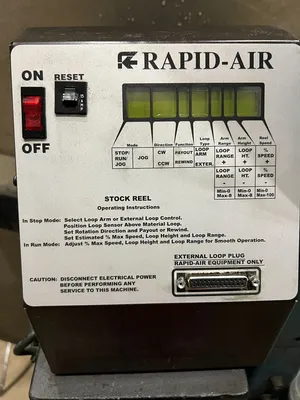 Used RAPID AIR RS58A Uncoilers Michigan US | Universal Press & Machinery (UPM) #5229