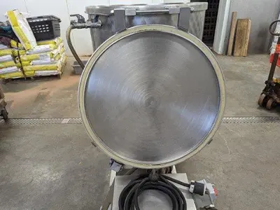 H. Glass Vacuum Meat Tumbler