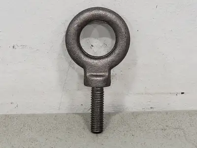 3/8" Machinery Eye Bolt, VGD DAZ, Carbon Steel (Box of 55)