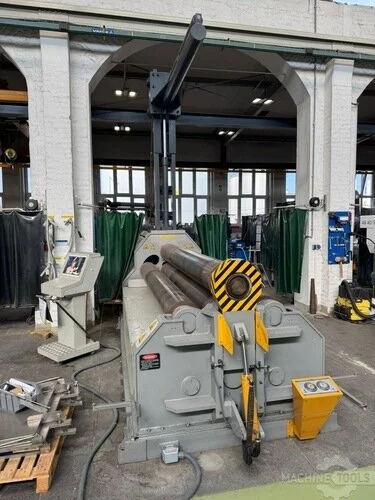 Used HAEUSLER VRM-HY 3000 X 14 Plate Bending Rolls including Pinch NL | Mach 4 Metal #1015032