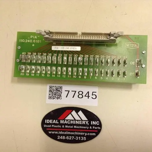 Used NESTAL PIA 110.240.6182A Circuit Boards Michigan US | Ideal Machinery #994937
