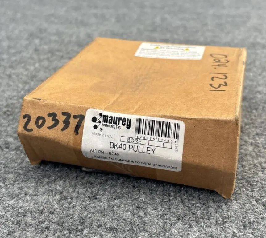 New | in-Stock Maurey BK40x1 Tooling & Accessories (Other) California US | Davliegogo LLC #1707607